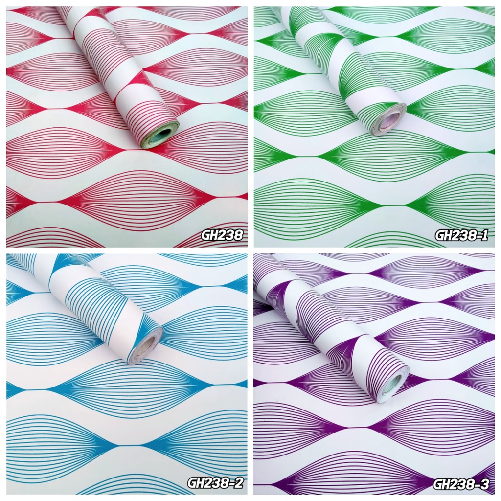 Wallpaper Dinding 8meter Wallpaper Ruang Tamu Motif Batik Murah Best Seller Free Perekat