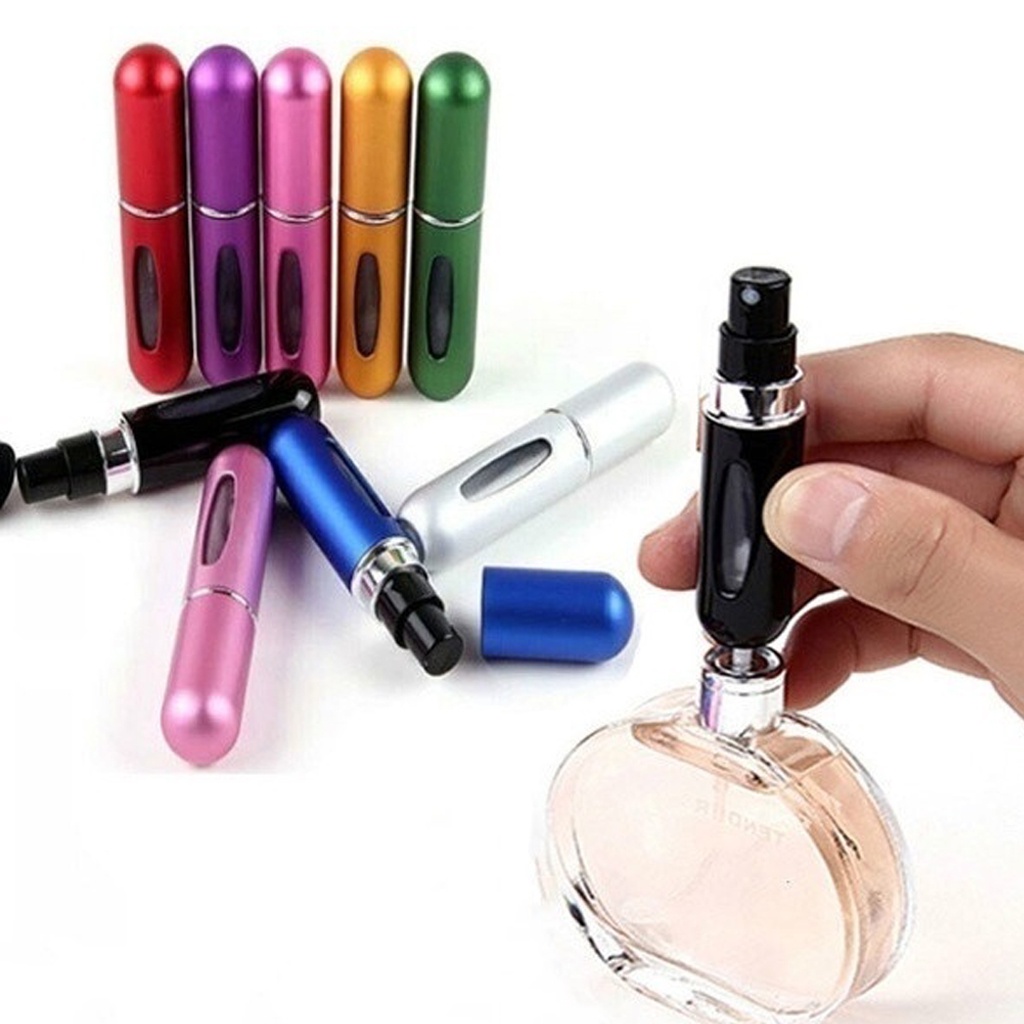 BRGUNIK Botol Parfum Refill 5ml Botol Mini Travel Isi Ulang 5ml Refill Perfume Atomizer 5ML R607