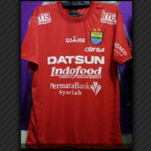Jersey Persib GK Merah Liga 1 2017 Totalsport