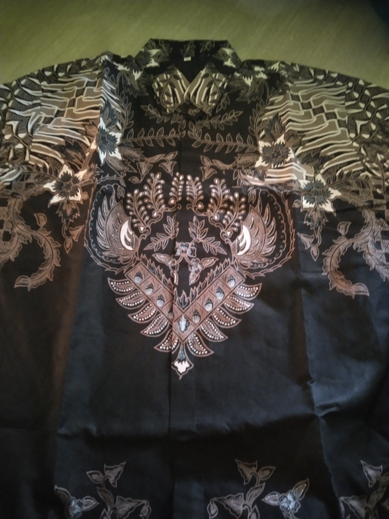 Nakula Kemeja Batik Pria Atasan Batik Baju Batik Pria Lengan Pendek Batik Modern By Gba