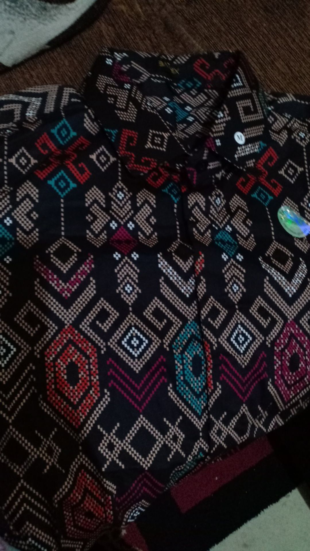 Maciku Store Kemeja Batik Songket Pria Lengan Pendek Best Seller