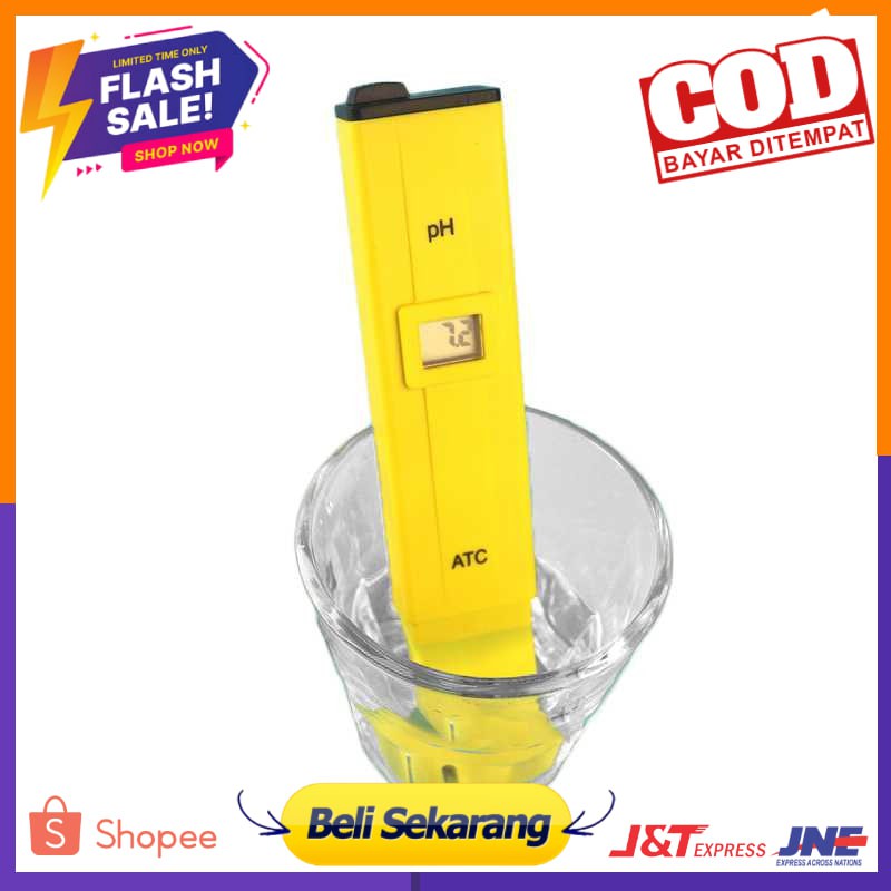 Alat Ukur Uji PH Meter Tester Pen Air Minum/Akuarium - PH-2016