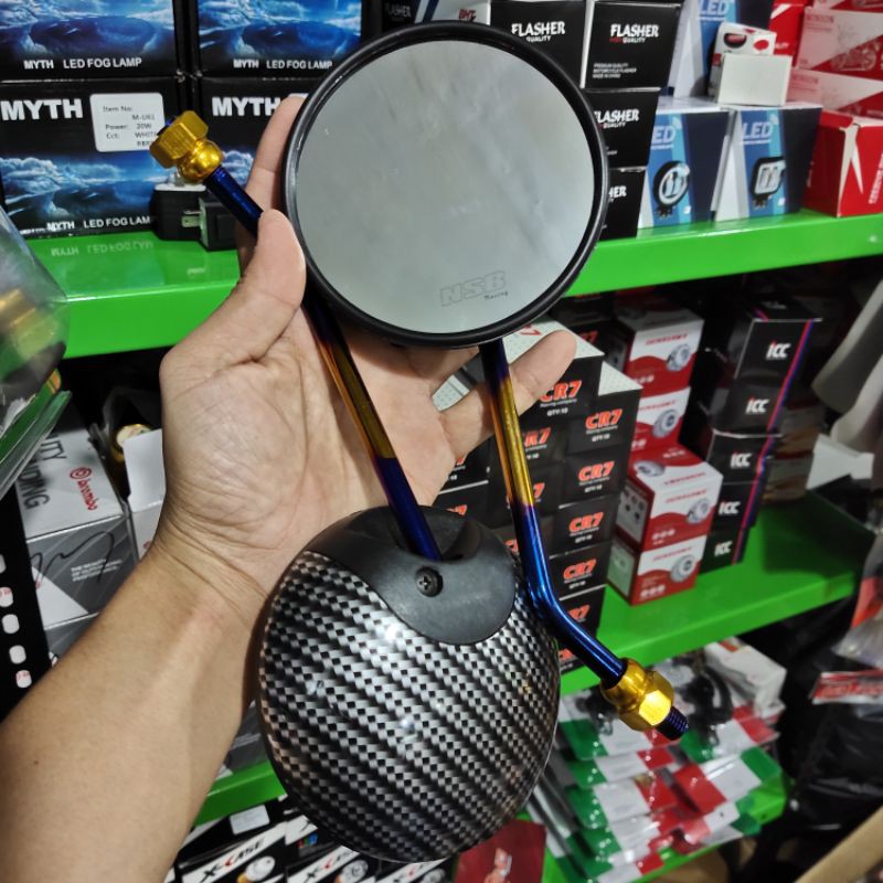 spion model Scoopy two tone tangkai panjang Scoopy beat Vario dll