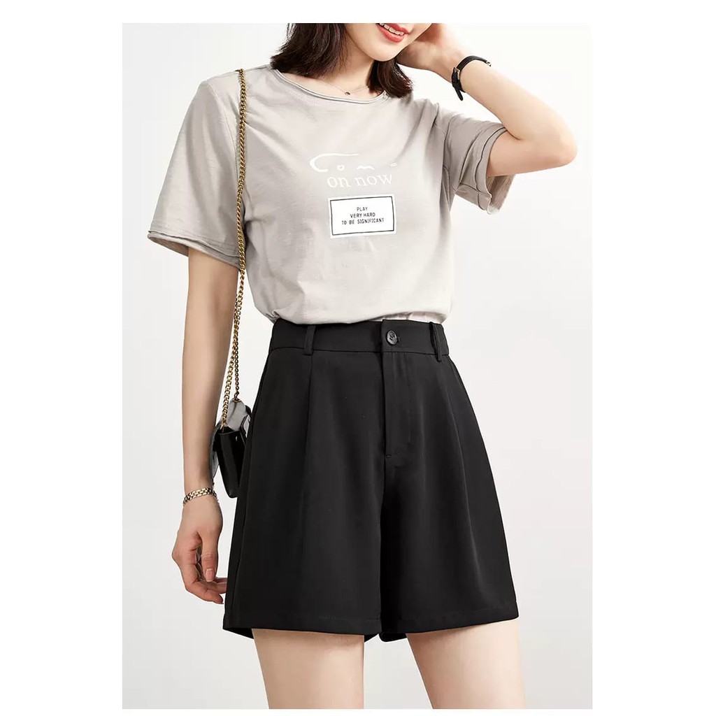 Lm boutique~ (KH)READY! KOREAN CELANA PENDEK SIMPLE DAN MODIS