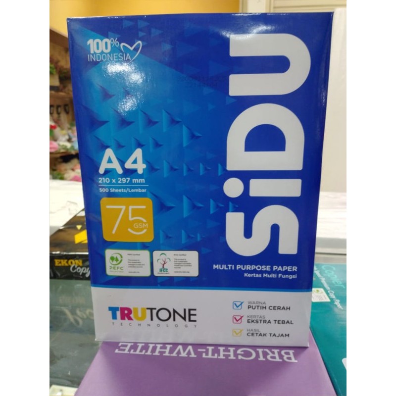 

Kertas FC 75 gsm A4 Sinar Dunia