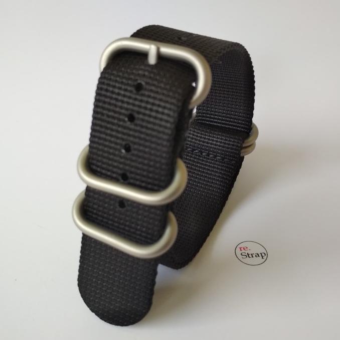 Tali Jam Zulu Strap [Ad-10] 20 Mm - Ballistic Nylon Terbaru