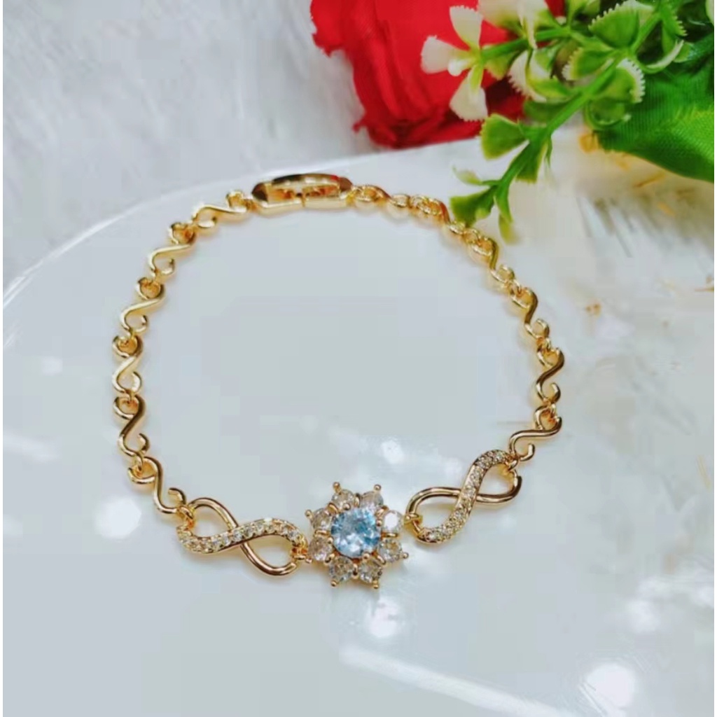 Gelang Xuping Rantai Permata Perhiasan Fashion 203,204