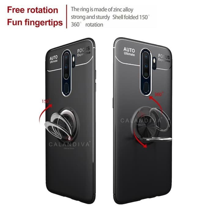 [Premium] Ultimate Ring Case Oppo A9 2020 - Oppo A5 2020