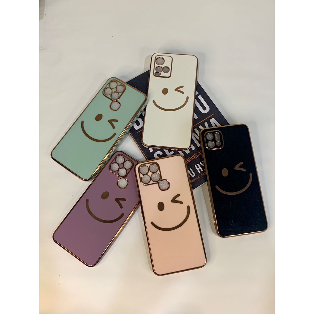 Softcase Chrome Smile For Iphone 11 Pro Max 12 Pro Max 13 Pro Max 14