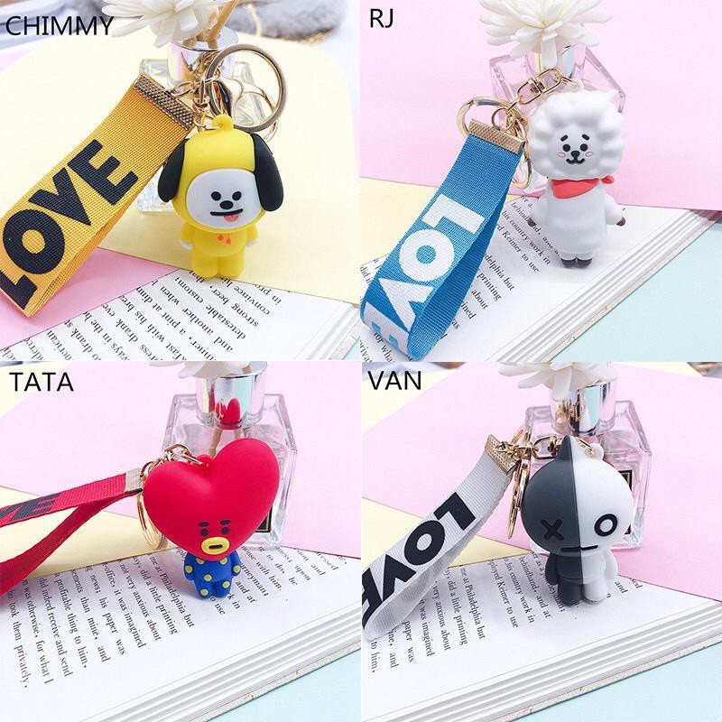 INFY - Keychain LOVE Gantungan Kunci Korea Boneka Kpop Lucu Aksesoris Tas Import A032