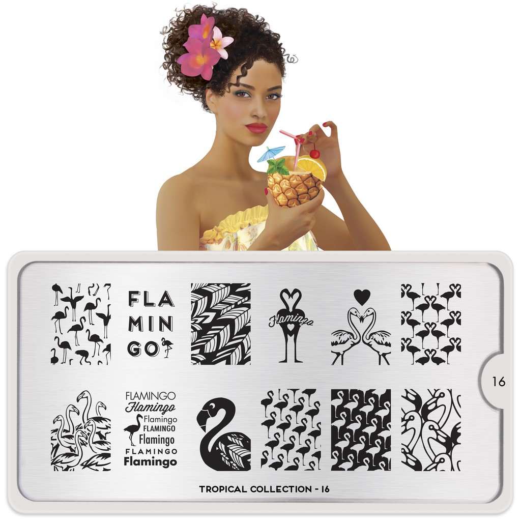 

MOYOU LONDON NAIL STAMP TROPICAL 16
