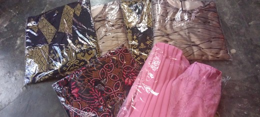 Cp Mayangsari Bunga Pagar Batik Brokat Couple Ayushita Free Slendang
