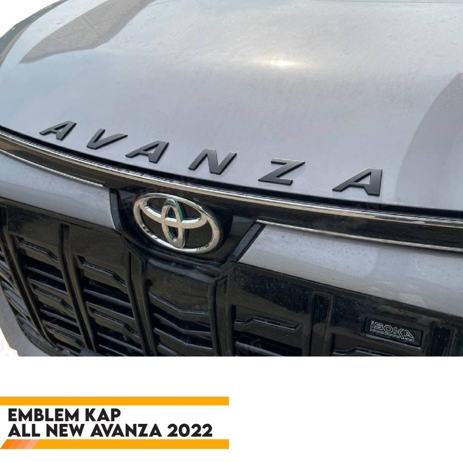 Emblem Kap Mesin Avanza 2022