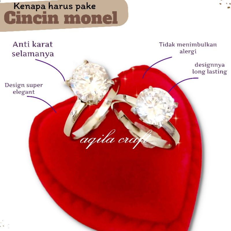 CINCIN MONEL PAYUNG DIAMOND NO 10m &amp; 8m