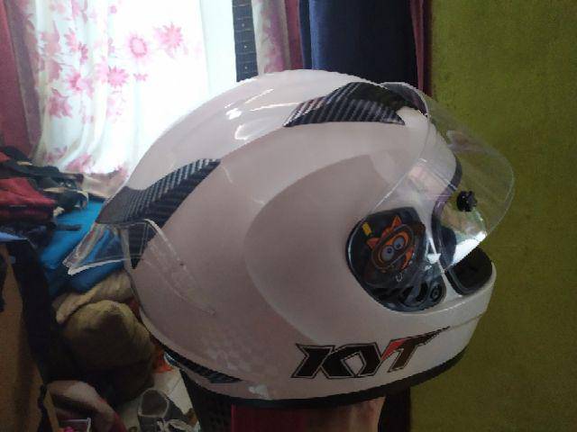 Spoiler helm kyt vendetta 2 falcon k2rider rc7 r10 gp1000 rx9 terminator KYT kyoto