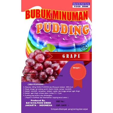 

BUBUK PUDDING/BUBUK SILKY PUDDING 1KG RASA ANGGUR/SILKY PUDDING/SILKY PUDDING POWDER/SILKY BUBUK POWDER/BUBUK SILKY PUDING/BUBUK PUDING/PUDING POWDER