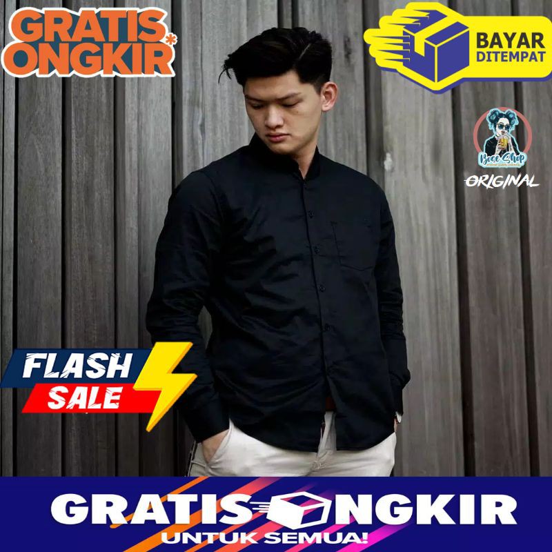 KEMEJA PANJANG PRIA SLIMFIT / KEMEJA POLOS / KEMEJA KANTOR / KEMEJA CASUAL PRIA