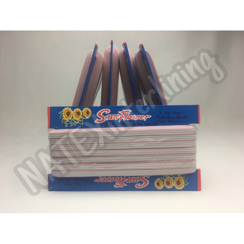BEE Karet Elastis Papan Ukuran 7mm isi 36 yard