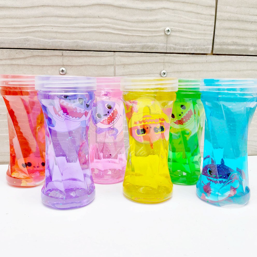 SLIME CLEAR JELLY AMONG US LITTLE PONY BABY SHARK WANGI BOTOL BESAR