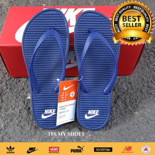  Sandal  Jepit Wanita Nike  Solarsoft Thong 2 Karet  Navy 