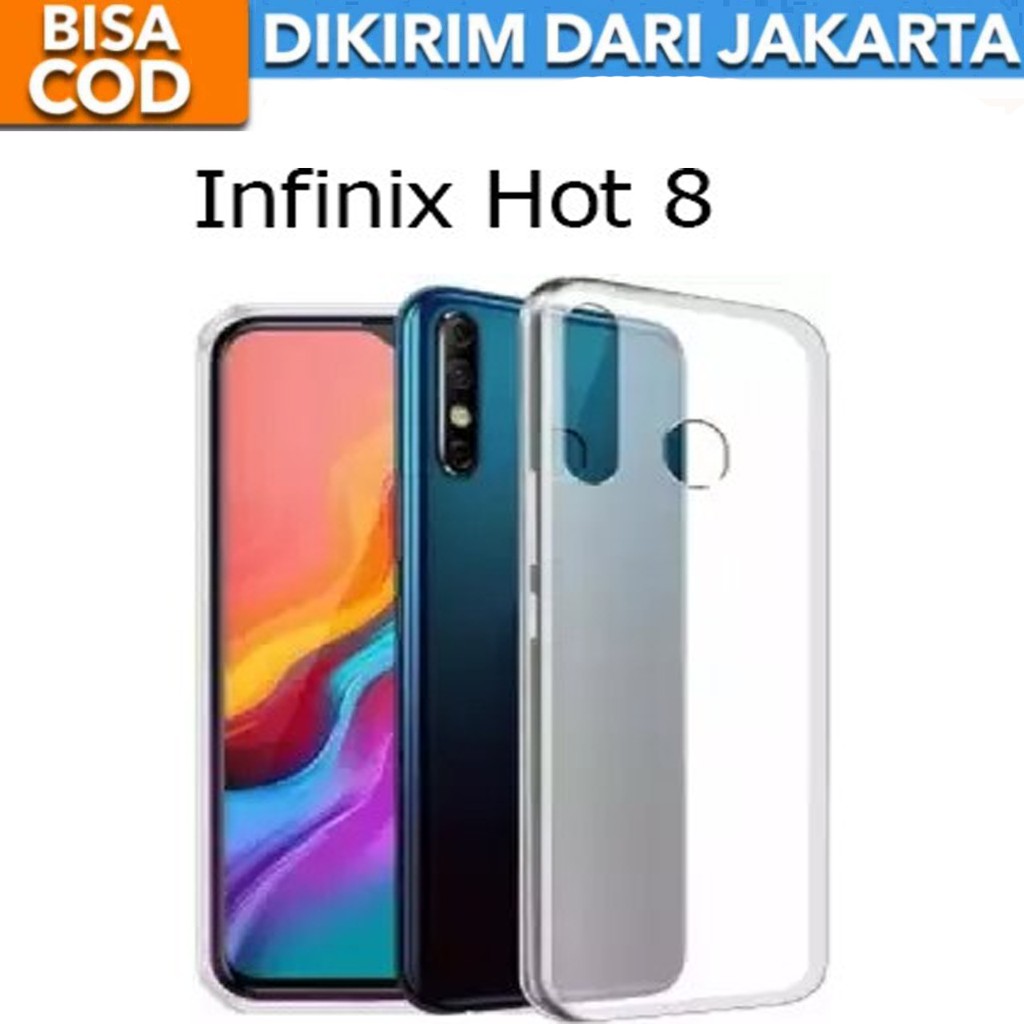 Casing Infinix Hot 8 Anti Crack SoftCase