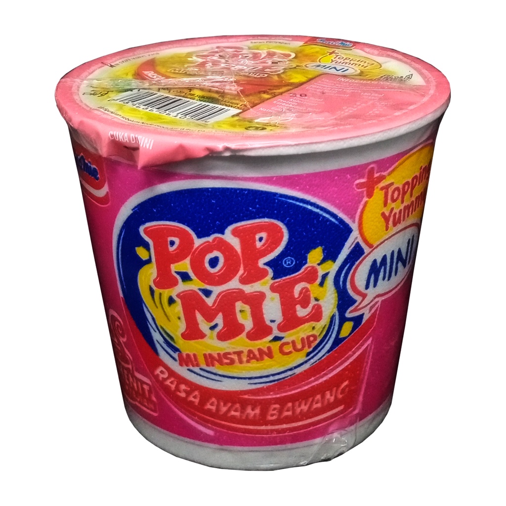 

Indomie Pop Mie Mini Mi Instan Cup Rasa Ayam Bawang 40g