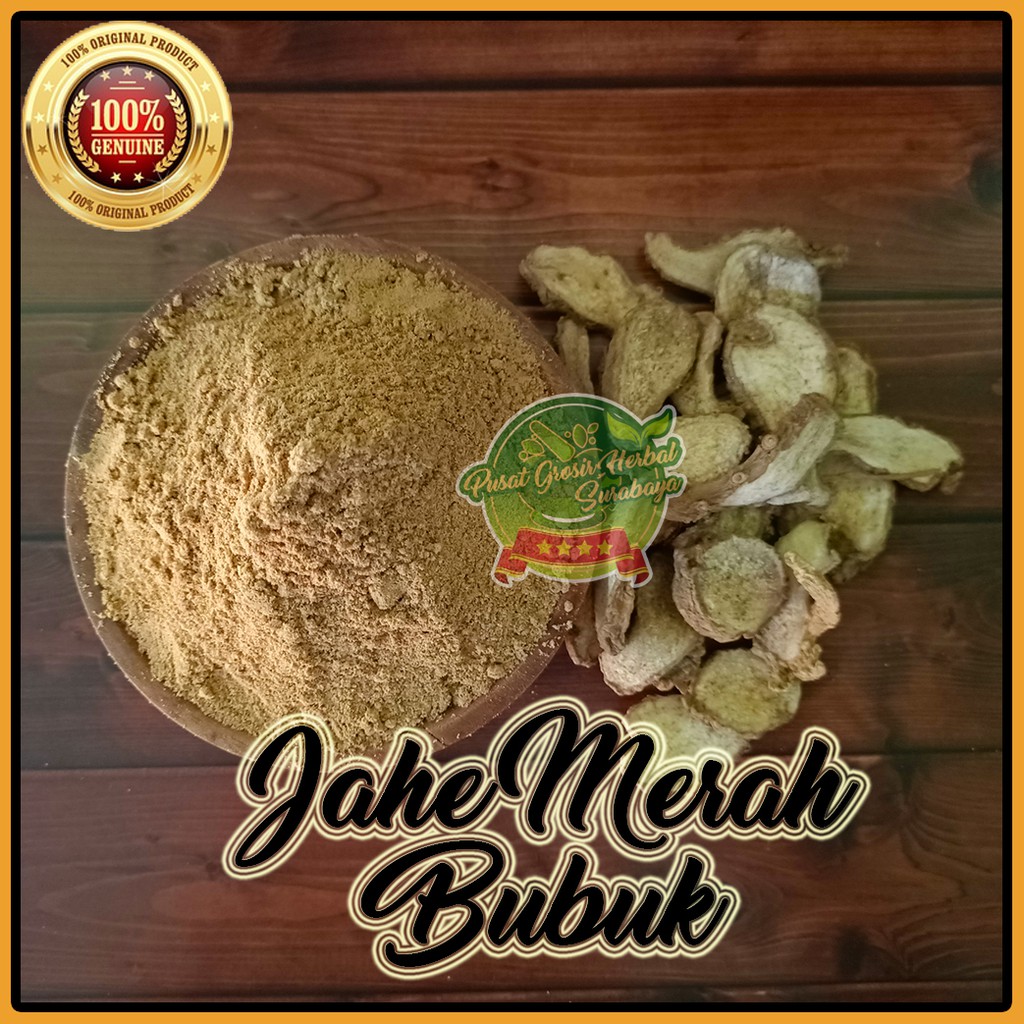 

Jahe Merah Bubuk Asli Murni 500Gr Obat Suplemen Jamu Herbal Penghangat dan Kesehatan Tubuh