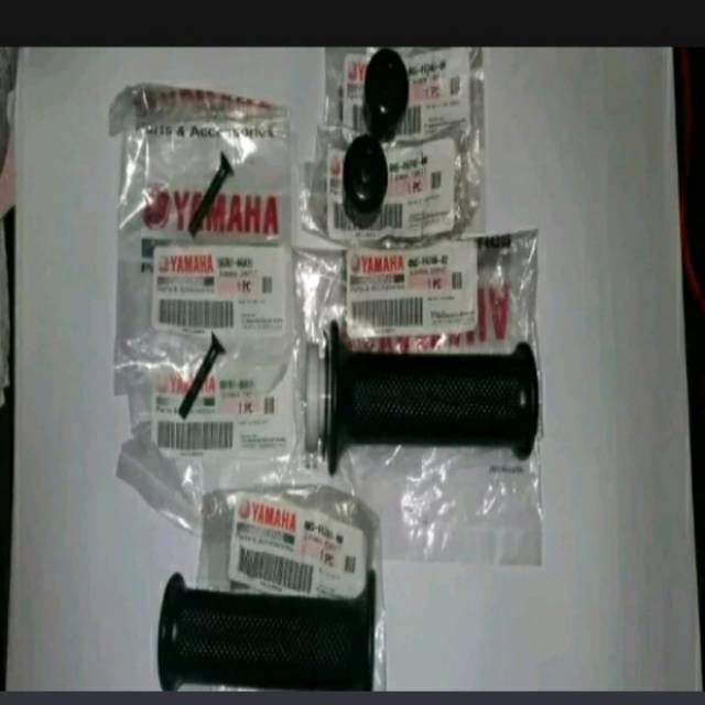 handgrip set dan jalu stang yamaha fiz r original