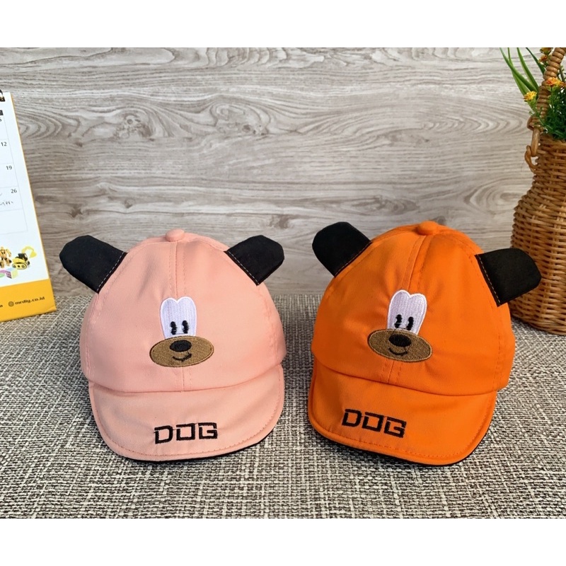 Topi Lokal Anak Bayi Model Dog Lingkar 47 48 49