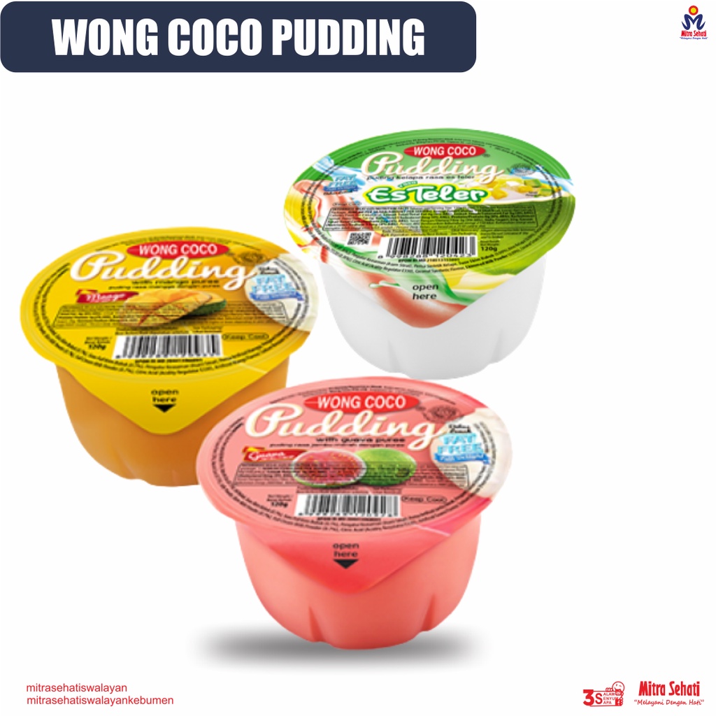 

WONG COCO PUDDING / PUDING SIAP MAKAN / SILKY PUDDING / VITA PUDDING [ Mitra Sehati Swalayan ]