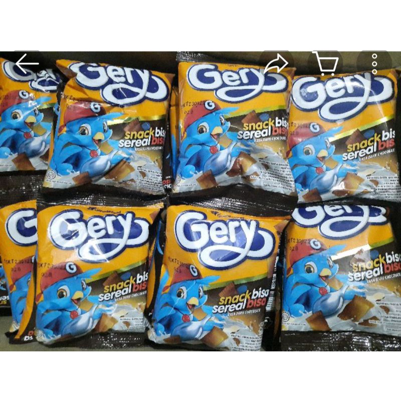 

GERY SNACK DAN SEREAL BANTAL 1 RENCENG ISI 10