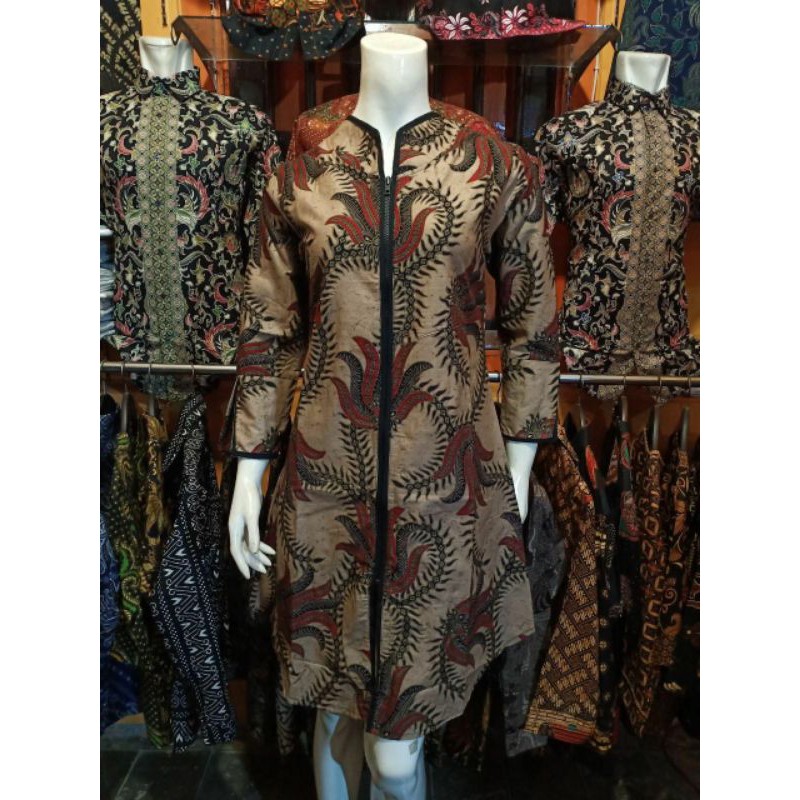 DRESS BATIK ORIGINAL BUTIC // TUNIK TRADISIONIL BUTIC