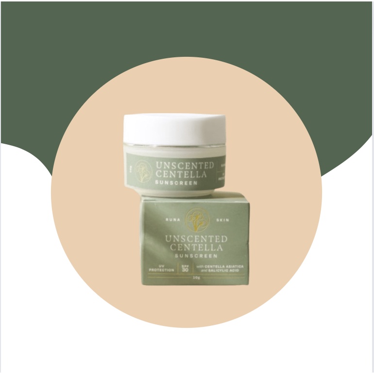 Unscented Centella Sunscreen BPOM RUNASKIN