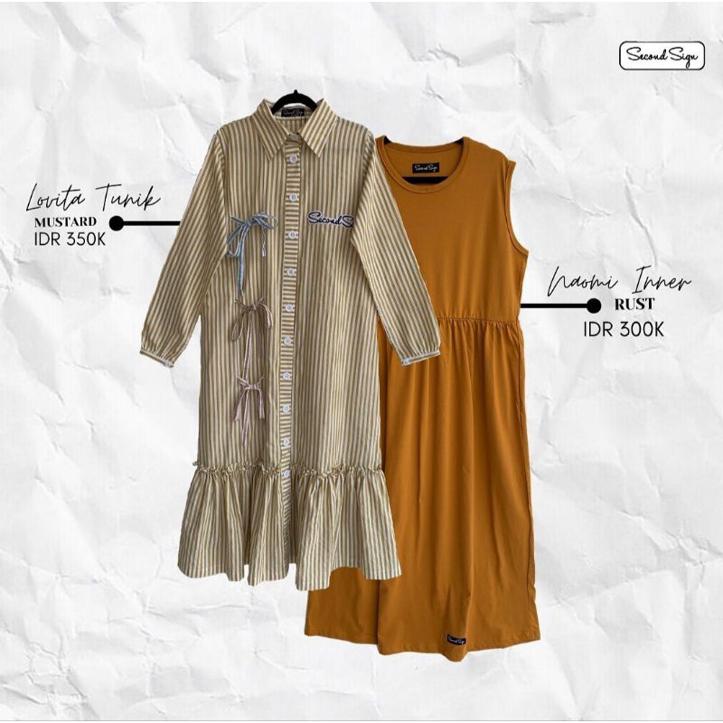 Lovita tunik by SecondSign