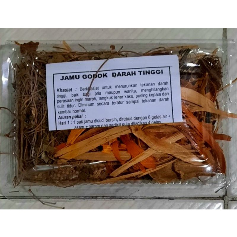 

Jamu Godok Darah Tinggi ~ Jamu Herbal