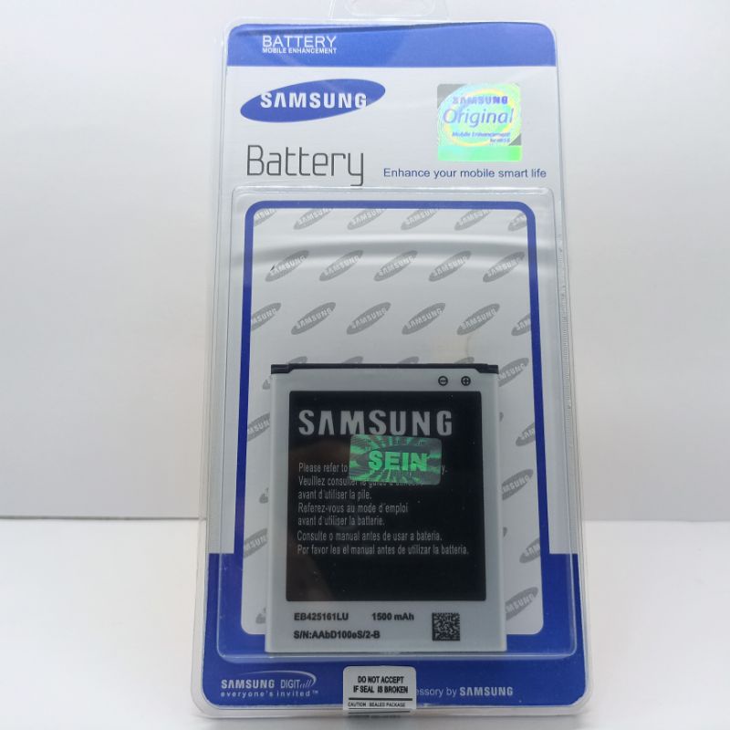 Baterai batre Batre samsung J1 mini J105 J106b / Ace 2 i8160 Kuningan 3 Original