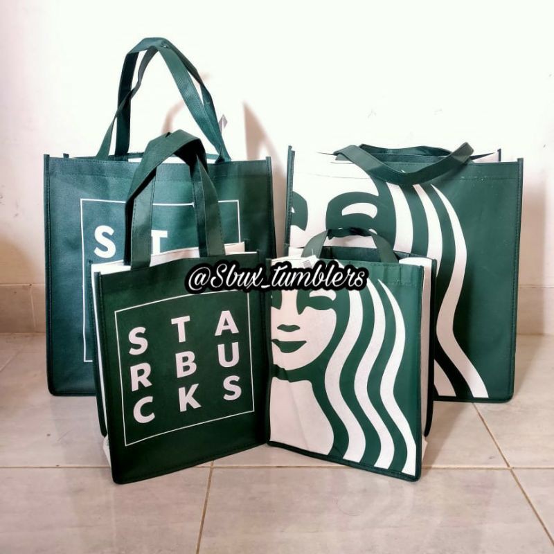 New!! Starbucks Spunbond bag - Take away | Shopee Indonesia