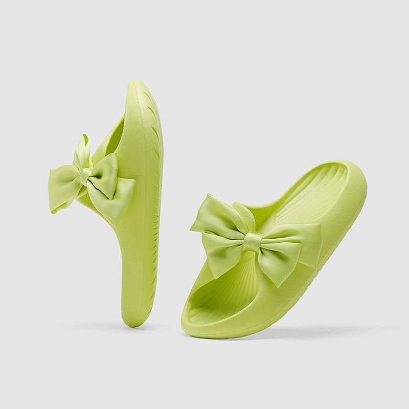 Lazy Bear Sandal Ribbon Slip On /Butterfly Sendal H13 /Sendal Pita Besar /Sandal Jelly Wanita Import / Sandal Rumah / Sendal Santai Korea