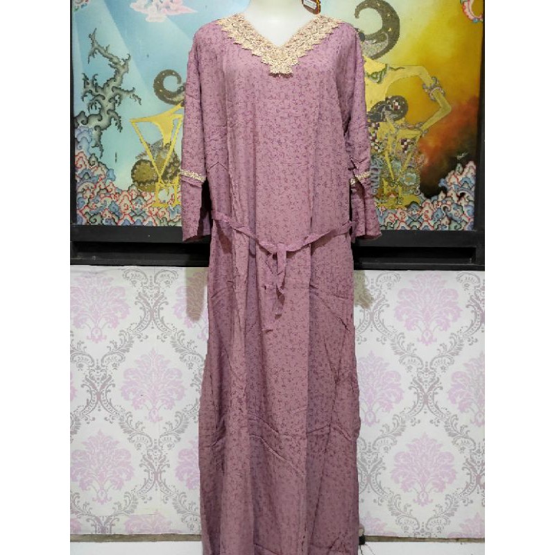 Batik Qonita Dres Mia Renda Embos SF