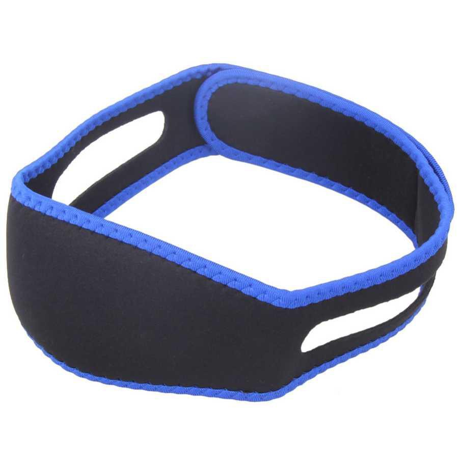 Sabuk Tidur Anti Ngorok Snoring Solution - 5582 [Hitam Biru]