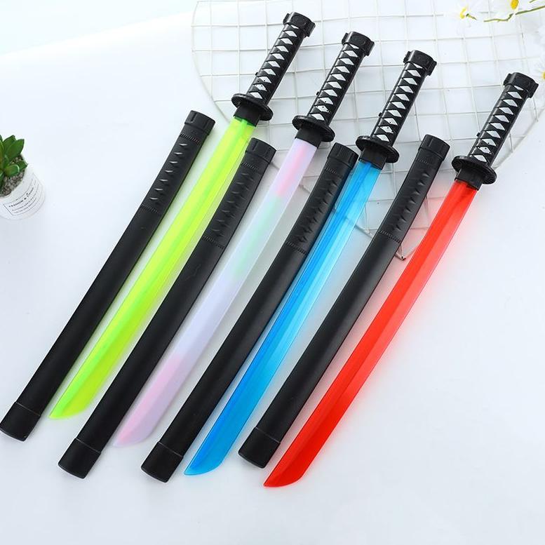 [KODE PRODUK 0IVEK6196] Mainan anak pedang samurai deadpool sensor gerak nyala ada suara