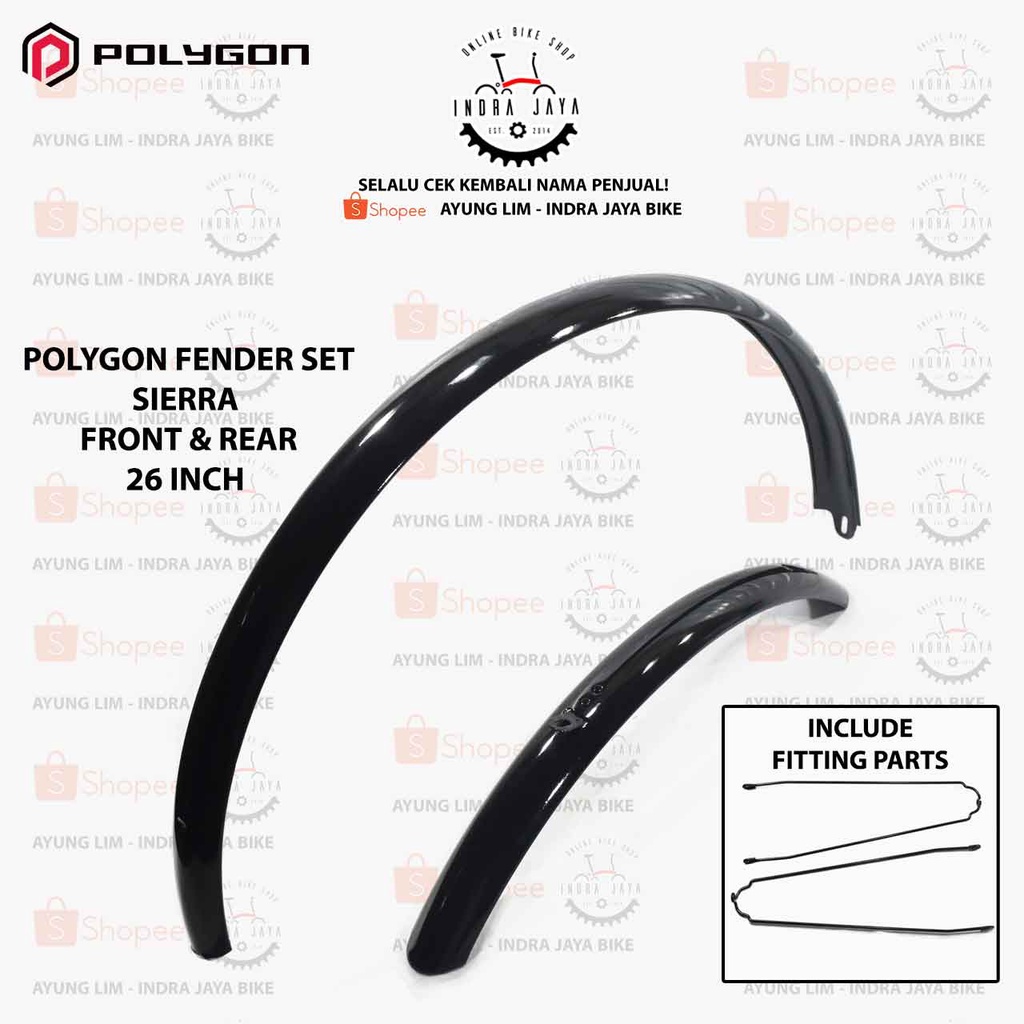 POLYGON - SPAKBOR/MUDGUARD/FENDER SEPEDA - SIERRA - 26"