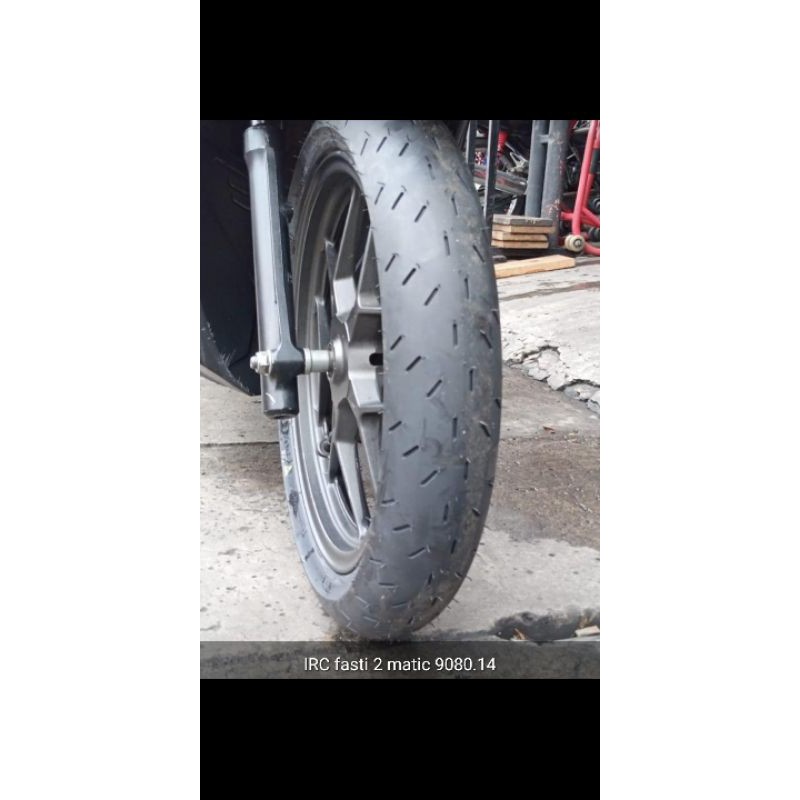 BAN RACE IRC FASTI 2 RING 14 9080 BAN LUAR TUBLESS IRC FASTI 2 MATIC 90 80 14 SATUAN