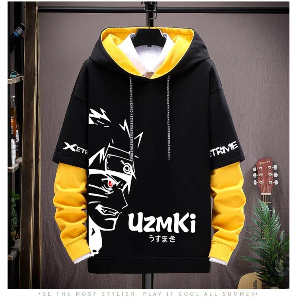 BISA COD/SWEATER HOODIE UZMKI/HOODIE TERBARU/HOODIE TERLARIS/HOODIE KARAKTER/HOODIE UNISEX