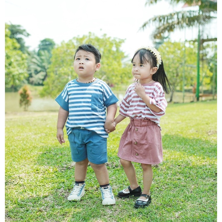 FILIO &amp; FIONA SET Couple Anak 1-5thn / Setelan Anak