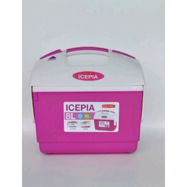 ICE BOX COOLER 8L ROICHEN ICEPIA KOTAK ES MENAHAN DINGIN 12 JAM BOX ASI SERBAGUNA