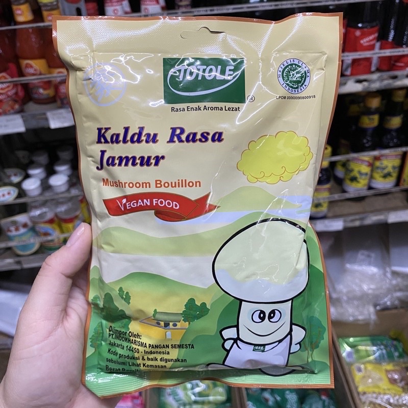 

RB (200gr) Totole/ Kaldu Jamur/ Kaldu Vegan/ Totole Kaldu Rasa Jamur Vegan/ Mushroom Bouillon