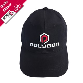  Topi  Sepeda  Polygon Hitam Shopee  Indonesia