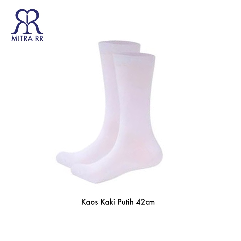 Kaos Kaki Putih Panjang 42cm