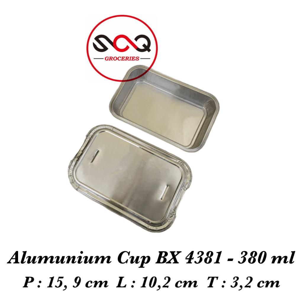 Alumunium Foil Cup BX 4381 - 380ml Aluminium Foil